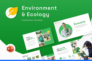 Ecovaria-Ecology PowerPoint Template, a Presentation Template by Premast