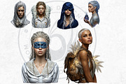 Dream Drifters Surreal Cliparts, a Person Illustration by ThatsDesignArt (Thumbnail 11 of 15)