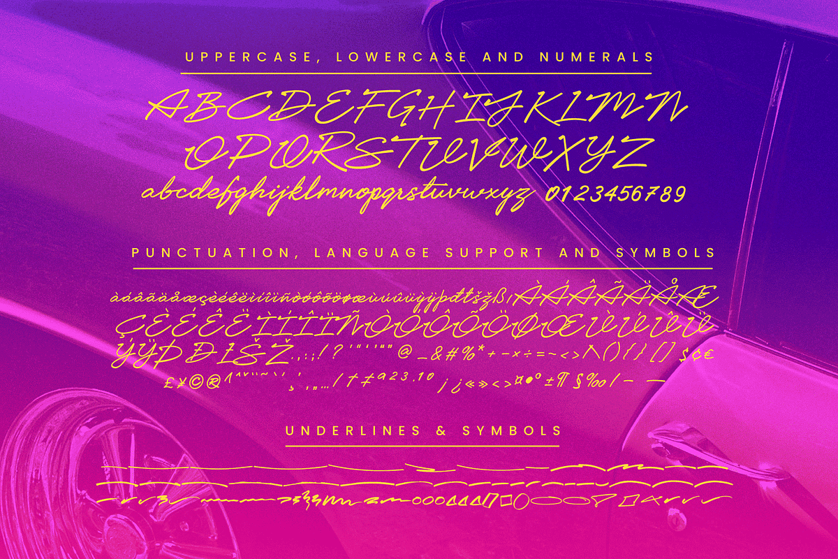 High Concept: A Marker Pen Script, a Script Font by Wingsart Studio (Photo 3 of 15)