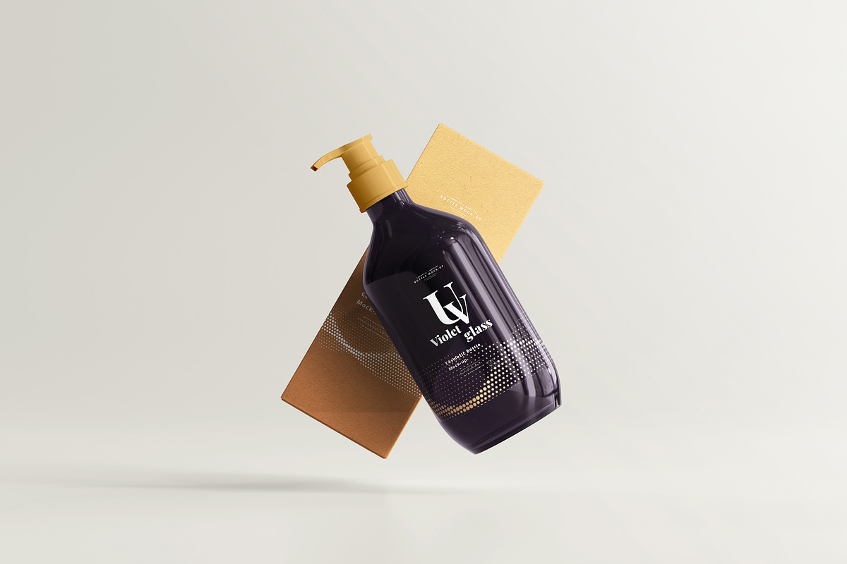 220+ Violet Glass Mock-up Bundle, a Cups & Container Mockup by pmvch (Photo 62 of 199)