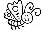 Black & White Fairy Tale Clipart Set, an Object Illustration by Bubert Art (Thumbnail 7 of 7)
