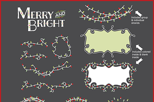 Christmas Lights Vector