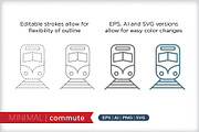 Minimal commute icons, an Outline Icon by Picture Window (Thumbnail 5 of 5)