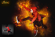 Burn Photoshop Action CS3+, an Action Add-On by Amorjesu.com (Thumbnail 12 of 16)