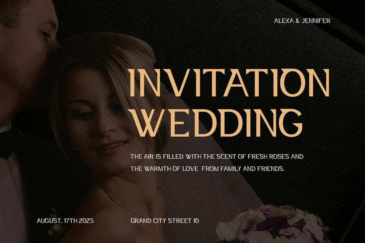 Gorbita – Modern Elegant Serif, a Sans Serif Font by Vadovastd (Photo 3 of 7)