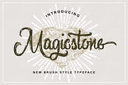 Magicstone Typeface, a Script Font by QueenType (Thumbnail 1 of 6)