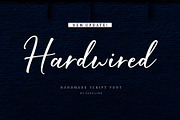 Hardwired Script - UPDATE, a Script Font by FadeLine Studio (Thumbnail 1 of 13)