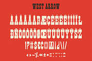 West Arrow - Western Font, a Slab Serif Font by EltaMaxArt (Thumbnail 10 of 13)