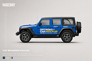 Off Road Car Mockup, an Advertising Mockup by Hubzway (Thumbnail 1 of 2)