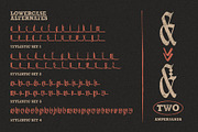 Master Rough Blackletter Typeface, a Blackletter Font by alit design (Thumbnail 16 of 17)