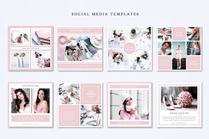 Social Media Templates Set