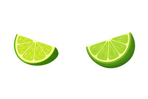 Fresh lime slices displayed on a, a Food & Drink Photo by ZinetroN