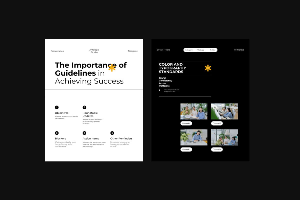 Profico / Social Media KIT, a Social Media Template by Antelope Studio (Photo 5 of 8)