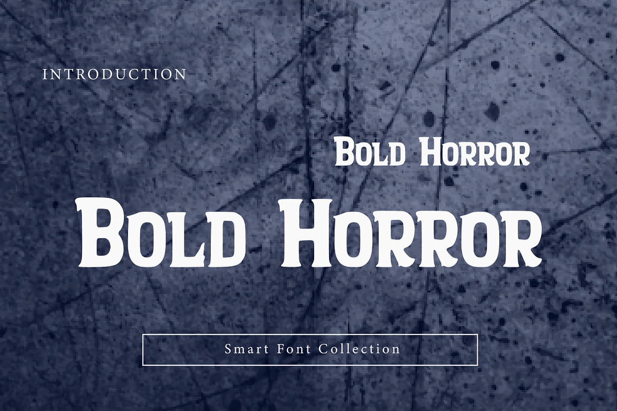Bold Horror, a Slab Serif Font by Wow Magic (Photo 1 of 3)