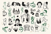 Modern Art Illustrations, an Object Graphic by iStar Design (Thumbnail 7 of 13)