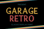 Garage Retro, a Font by Limited.studio (Thumbnail 1 of 7)