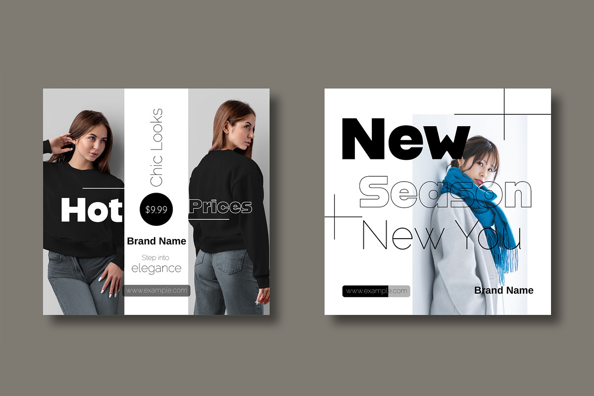 Seasonal Sales Social Media Post, a Social Media Template by MightyDesign (Photo 5 of 8)