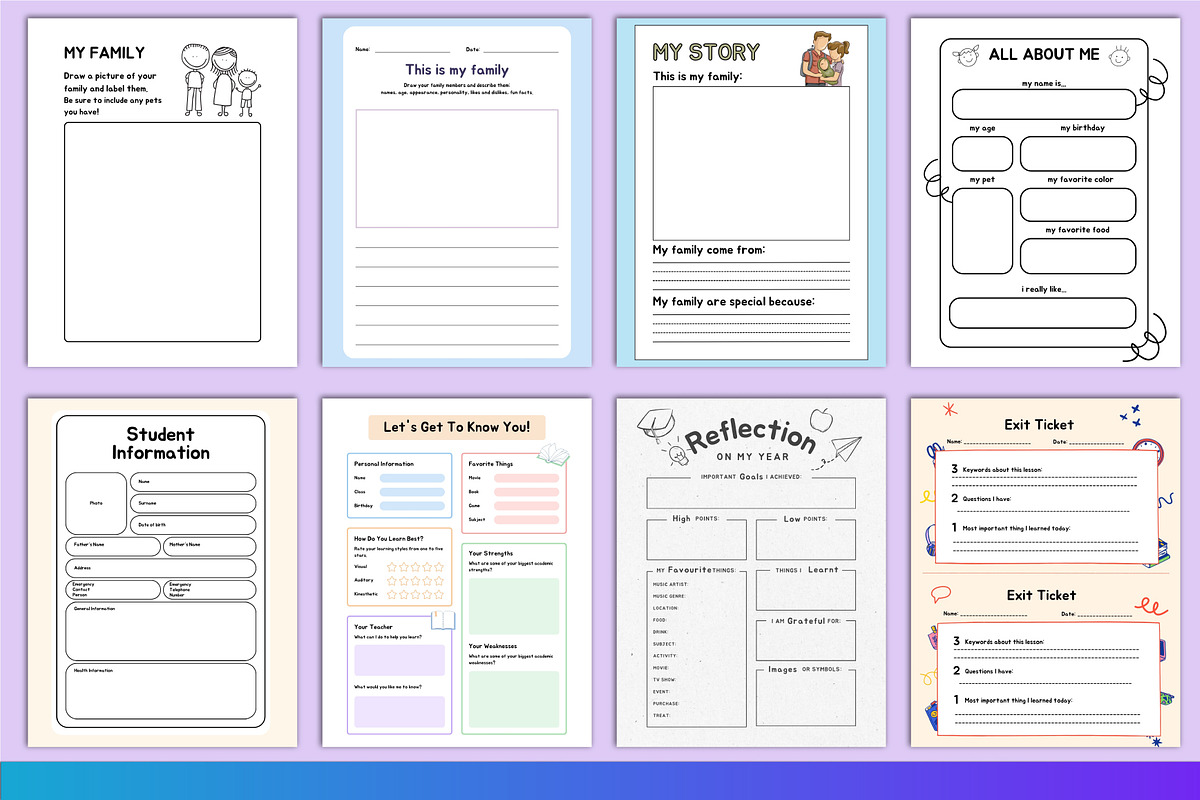 GRATITUDE JOURNAL FOR KIDS Interior, a Presentation Template by Designmela01 (Photo 3 of 5)
