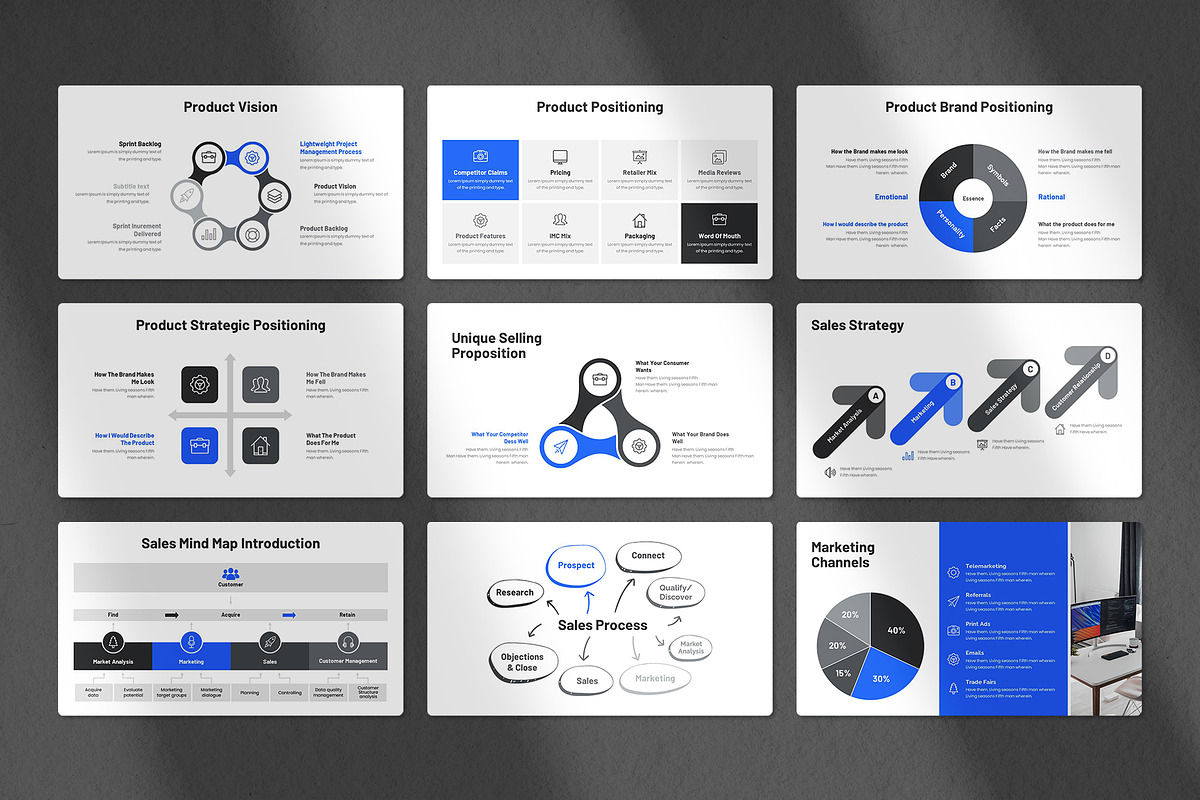Marketing Plan Presentation Template, a Marketing Template by CreativeSlides (Photo 3 of 16)