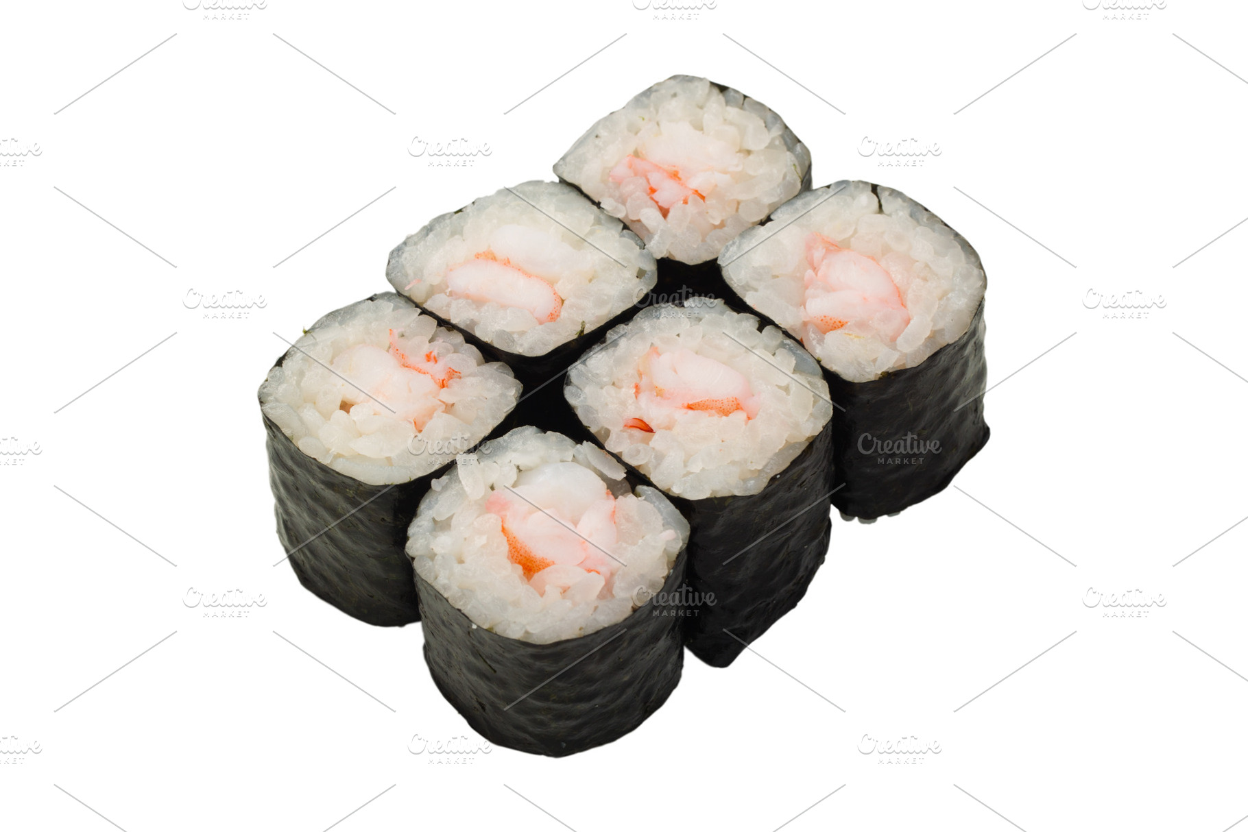 Asian cuisine japanese cuisine sus featuring sushi, food, and roll, a Food & Drink Photo by oleghz