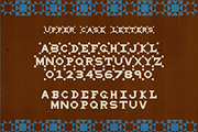 Folk Fest - Hand Crafted Font, a Sans Serif Font by Madeline ODonoghue Design (Thumbnail 4 of 8)