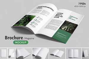 Brochure / Magazine Mockups
