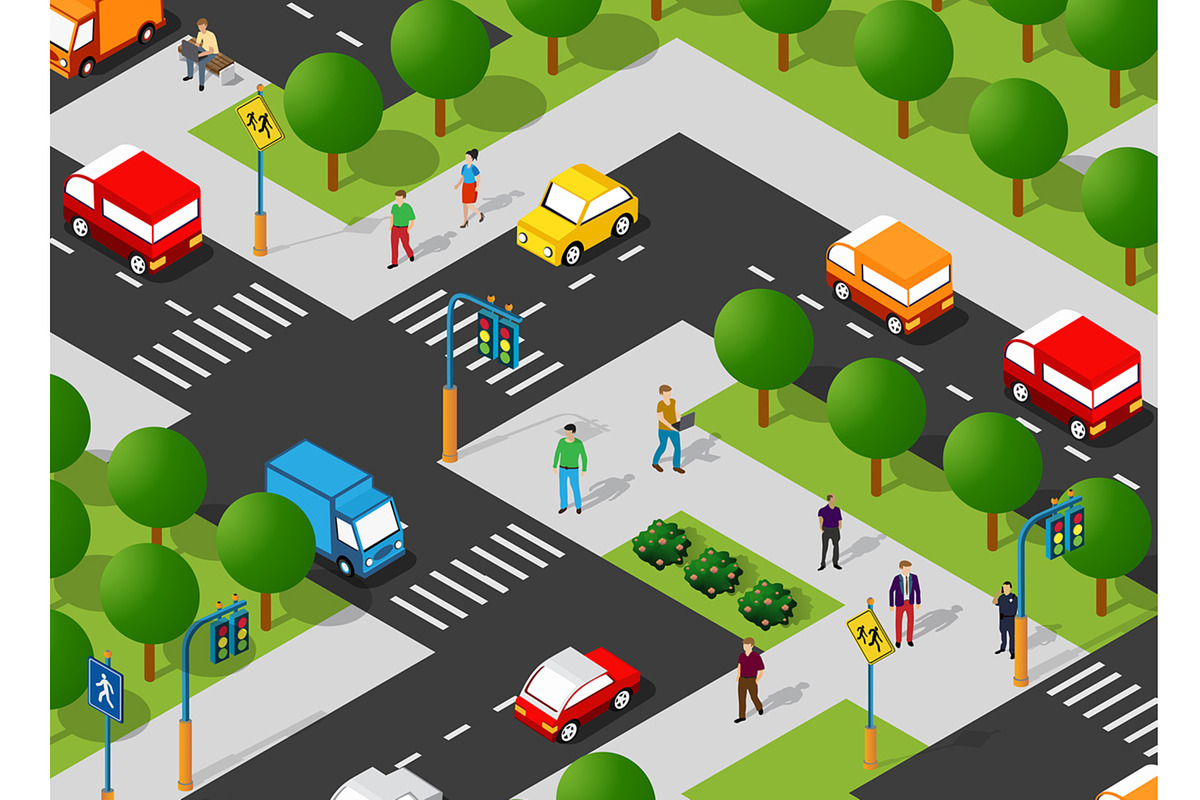 Isometric people lifestyle, a Person Illustration by AlexZeL (Photo 1 of 3)
