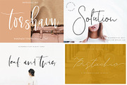 Modern Script Font Bundle, a Script Font by Creamy Script (Thumbnail 4 of 30)