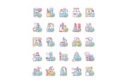 Environmental problems and solutions, an Outline Icon by IMG Visuals (Thumbnail 16 of 23)