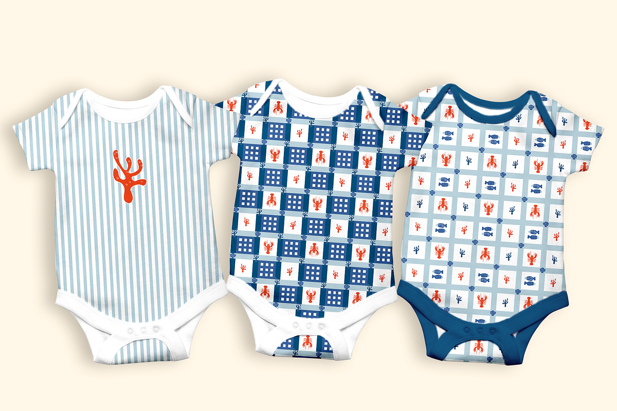 Scandinavian Kids Seamless Patterns, a Pattern Graphic by Oksana Dovhopol Art (Photo 11 of 15)