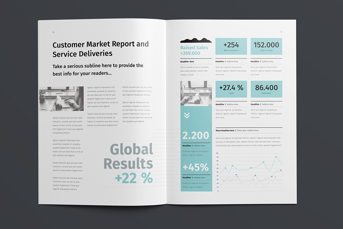 Annual Report, a Brochure Template by Egotype (Photo 22 of 28)