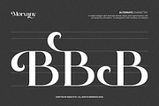 Morvany Modern Elegant Serif Font, a Serif Font by Rasio Studio (Thumbnail 5 of 9)