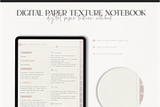 Digital Rose Paper Texture Notebook, a Stationery Template by MainichiDesign (Thumbnail 2 of 8)