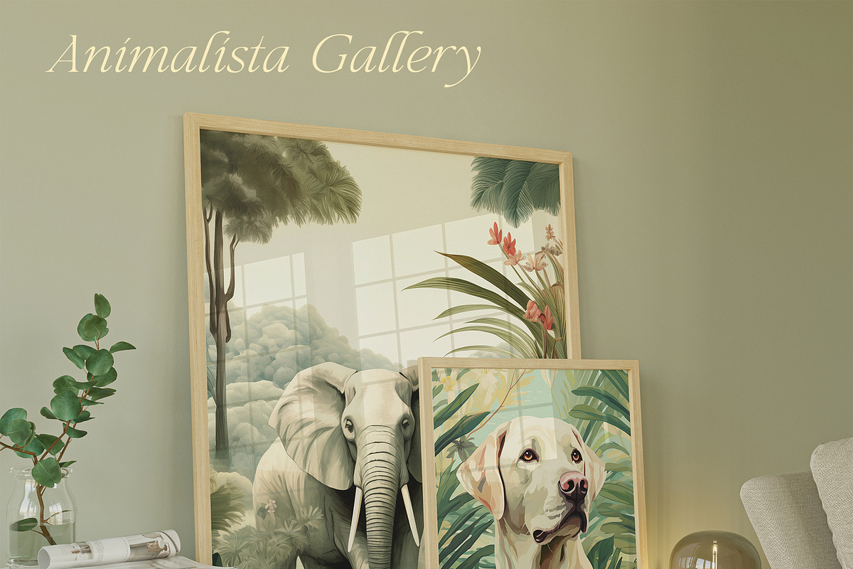 ANIMALS PRINTS GALLERY, an Animal Illustration by Madiwaso (Photo 4 of 9)