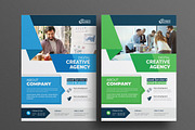 Business Flyer Template, a Flyer Template by Cristal Pioneer (Thumbnail 1 of 4)