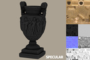 Ancient roman greek vase with LODs, an Object 3D Model by Beatheart Creative Studio (Thumbnail 3 of 12)