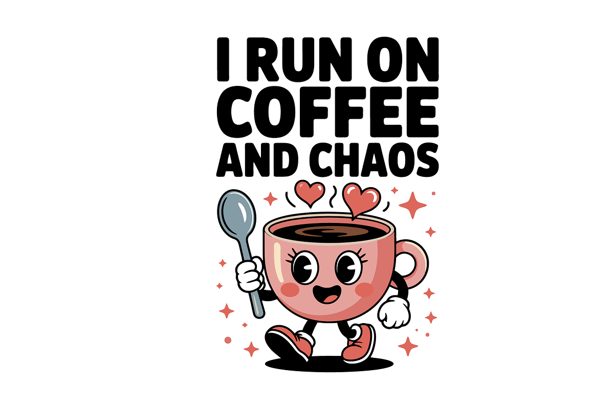 Coffee & Chaos Design Bundle SVG, a Food Illustration by Annudesign (Photo 12 of 14)