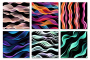 Abstract Wavy Lines Digital Paper, a Texture Graphic by Dream Creation (Thumbnail 2 of 7)