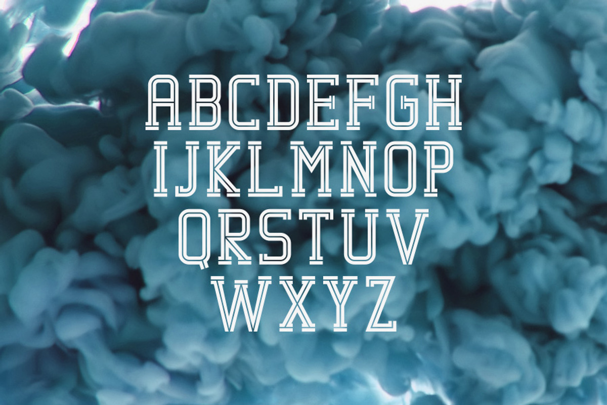 Decurion Typeface preview 2