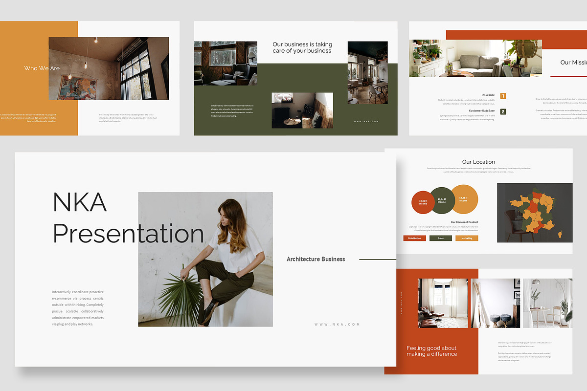 Nka : Housing Business Google Slides, a Presentation Template by Punkl Camp (Photo 1 of 16)