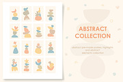 Abstract posters creator., a Pattern Graphic by Imaginary Party (Thumbnail 1 of 11)