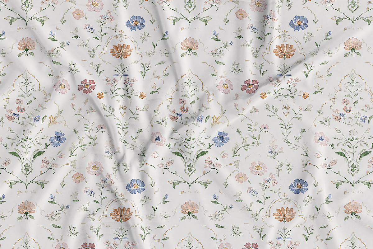 Romantic Whimsy Seamless Patterns, a Pattern Graphic by Olya Creative (Photo 11 of 14)