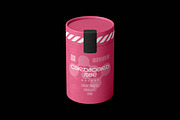 Cardboard Tube Mockup, a Packaging Mockup by Design Squad (Thumbnail 3 of 4)