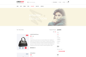 LOREX - E-commerce PSD Templates