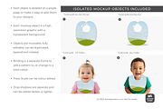 Toweling Bib Canva Mockup, an Apparel Mockup by Mockup Scene (Thumbnail 4 of 10)
