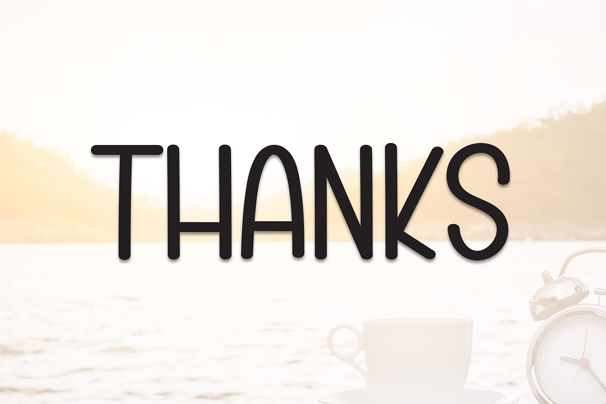 sunday morning | Script Font, a Script Font by Scratchones (Photo 8 of 8)