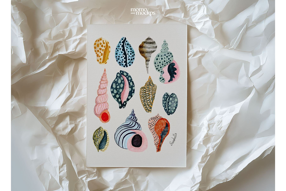 Paper Poster Card Mockup | PSD, a Household Mockup by momomockps (Photo 8 of 12)