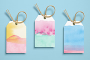 Watercolor Photoshop Brushes, a Brush Add-On by Little Bean (Thumbnail 2 of 6)