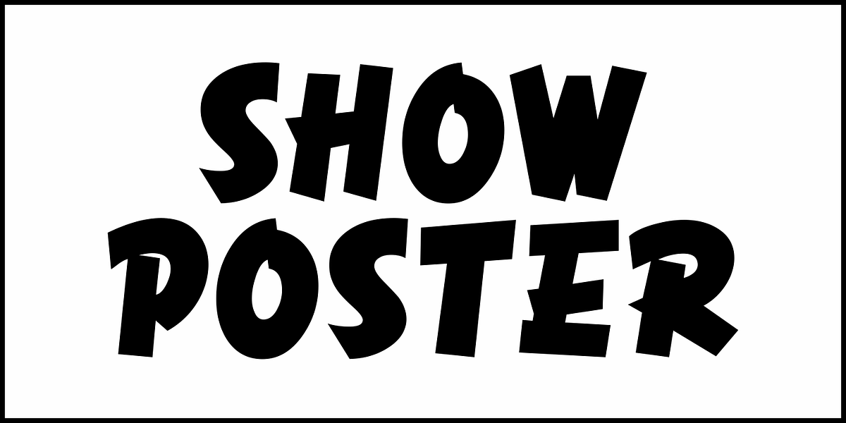 Show Poster JNL, a Handwritten Font by Jeff Levine Fonts (Photo 2 of 5)