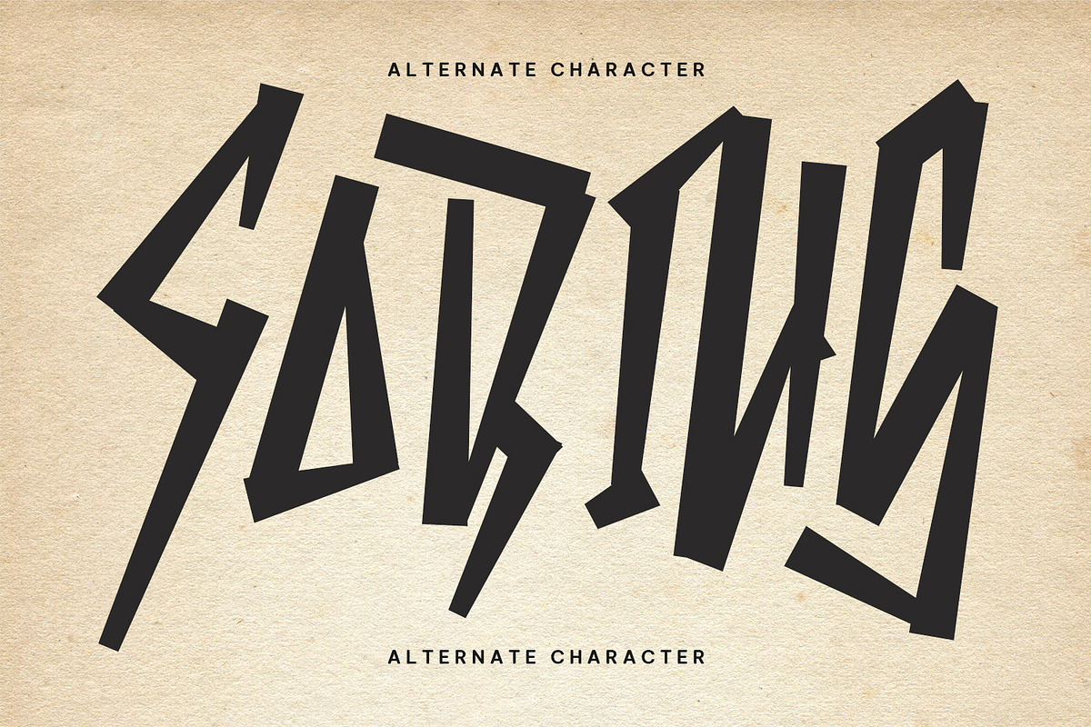 Sabihg Jackson Display Font, a Handwritten Font by Maulana Creative (Photo 4 of 7)